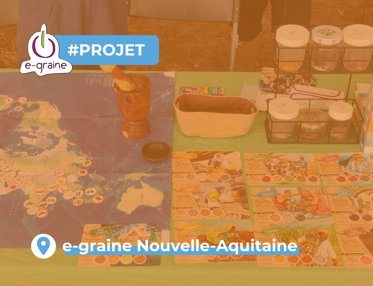 Groupe de participants testant des outils de suivi-évaluation du projet MEETT lors d’un atelier collaboratif